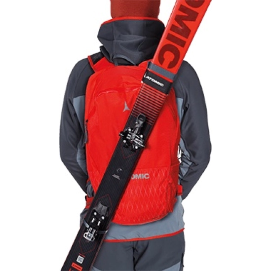 Atomic BACKLAND 30+ Bright red batoh na skialp