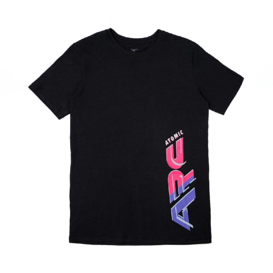 Atomic GRAPHIC ARC Black triko s krátkým rukávem