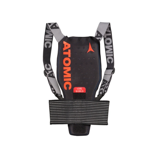 Atomic LIVE SHIELD JR Black dětský chránič páteře