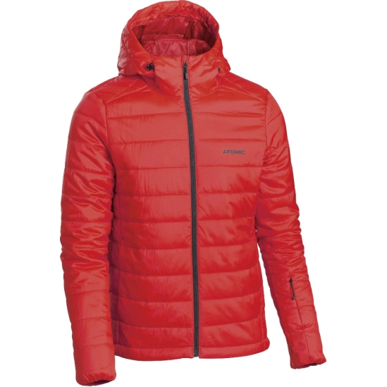 Atomic Revent Primaloft Midlayer Red pánská bunda