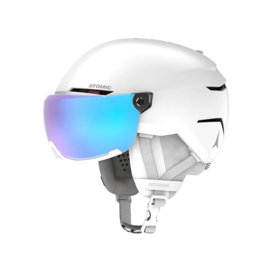 Atomic SAVOR Visor Stereo White heather helma