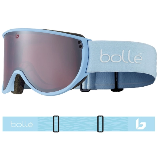 Bollé BLANCA Powder Blue Matte/Vermillion gun lyžařské brýle