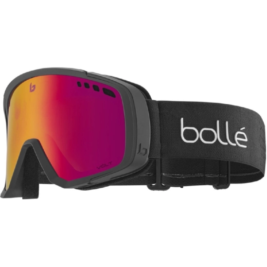 Bollé MAMMOTH Black Matte/Volt Ruby lyžařské brýle