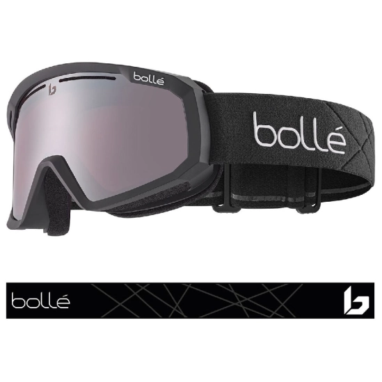 Bollé Y7 OTG Black Matte / Vermillon Gun S2 lyžařské brýle