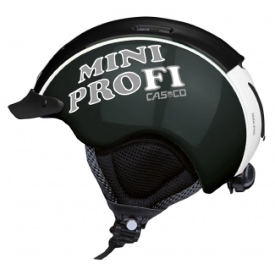 Casco Mini Pro black/white dětská lyžařská helma