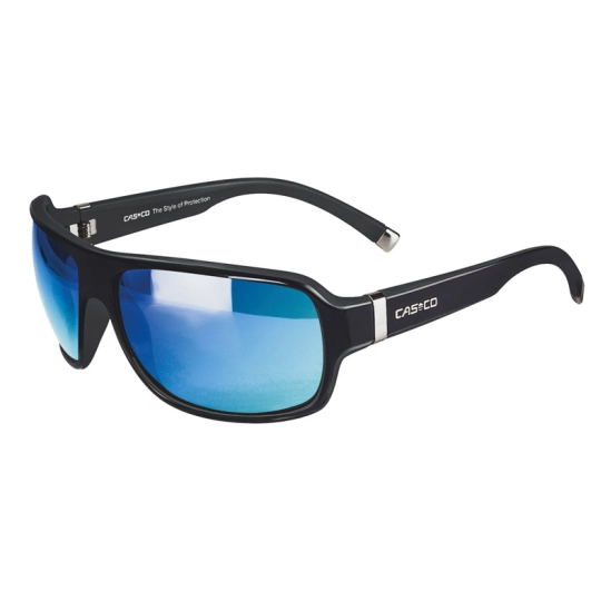 Casco SX-61 Bicolor Black matt-shiny/blue mirror sluneční brýle