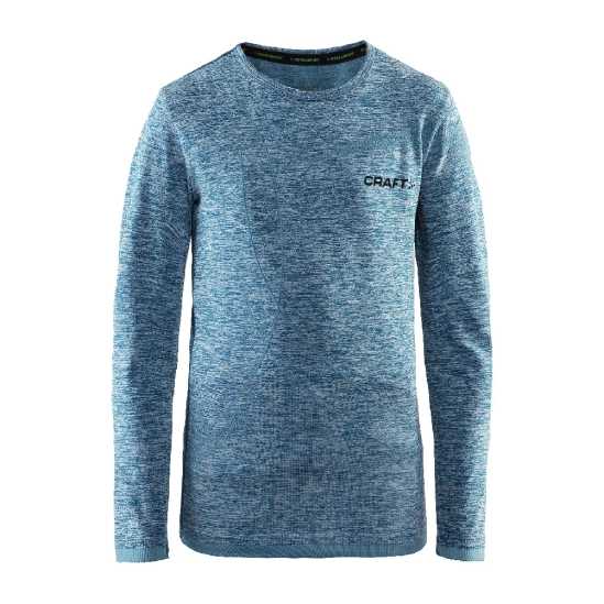 Craft ACTIVE COMFORT Junior RN LS Teal funkční triko