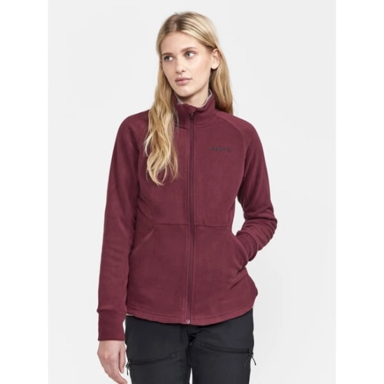 Craft ADV Fleece Midlayer W Punsch red dámská mikina