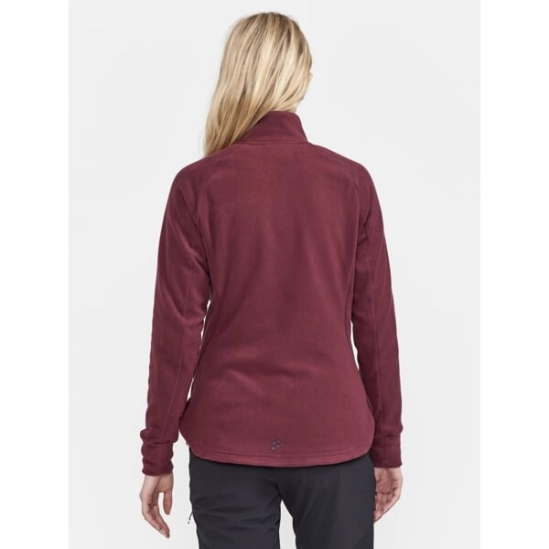 Craft ADV Fleece Midlayer W Punsch red dámská mikina