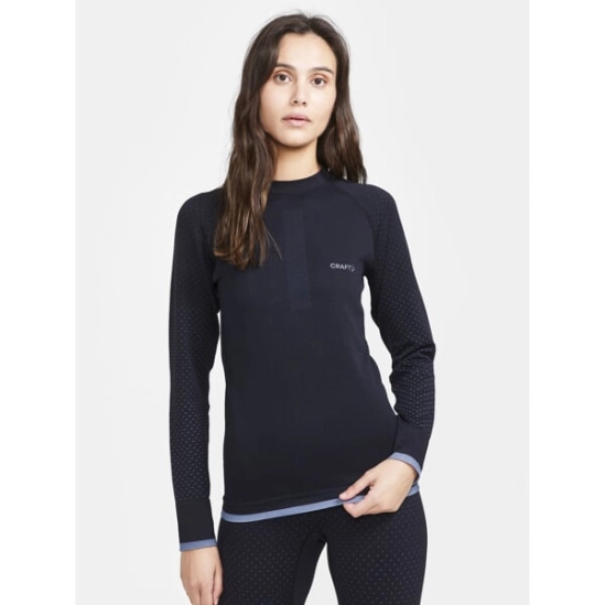Craft ADV Warm Intesity LS Black dámské funkční triko