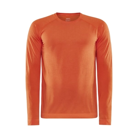 Craft CORE Dry Active Comfort LS Vibrant orange pánské triko