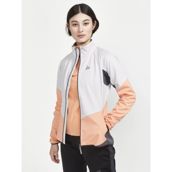 Craft Core Glide Jacket Ash-glow dámská bunda na běžky