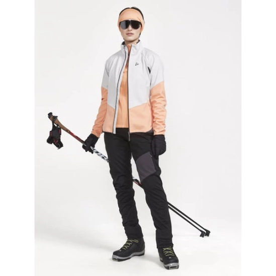 Craft Core Glide Jacket Ash-glow dámská bunda na běžky