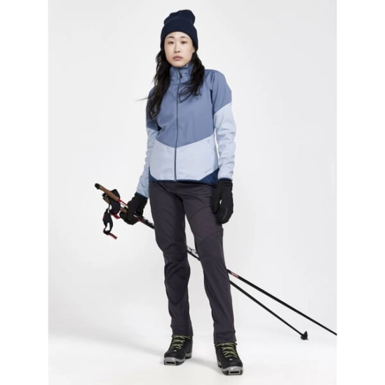 Craft Core Glide Jacket Flow-Sulfur dámská bunda na běžky