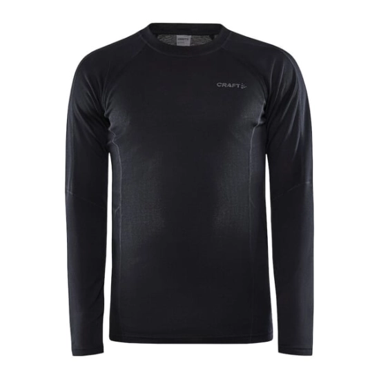Craft CORE Warm Baselayer LS Black pánské triko