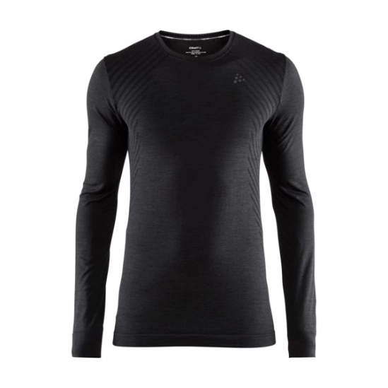 Craft Fuseknit Comfort RN LS M Black funkční triko