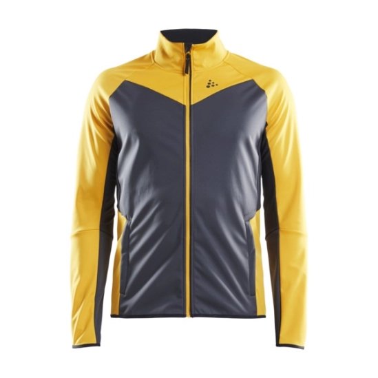 Craft Glide Jacket M Buzz-asphalt pánská bunda