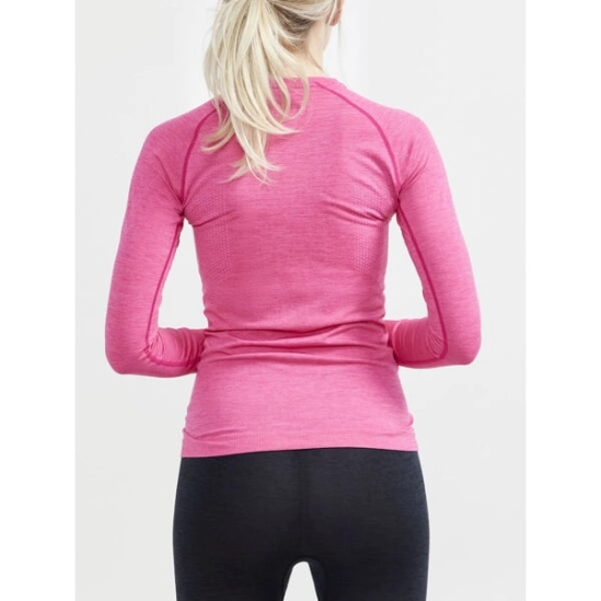 Craft CORE Dry Active Comfort LS Fame pink dámské triko