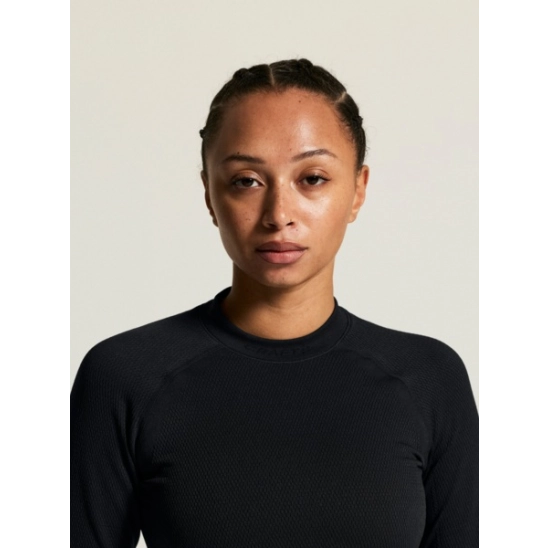 Craft Warm Comfort LS W Black dámské triko