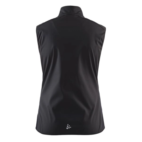 Craft Core Warm Vest W Black dámská softshell vesta