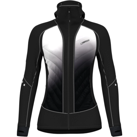 Crazy Channel Woman Jacket White-Black dámská bunda