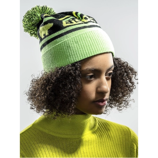 Eisbär Chani OS Pompon MÜ light green/black čepice