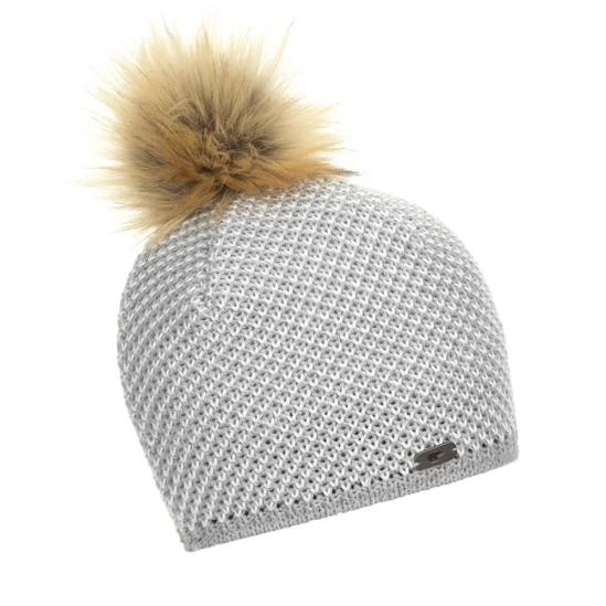 Eisbär Sanja Lux MÜ grey/white dámská čepice