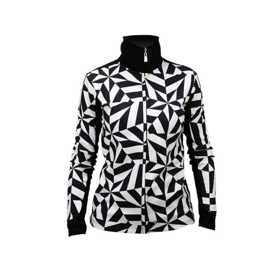 Granadilla OSA Fleece Jacket with black/white print