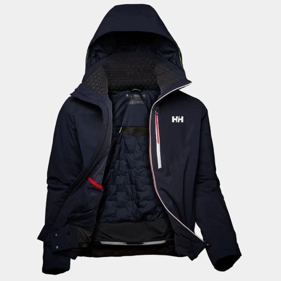 Helly Hansen Alpha LifaLoft Insulated Ski Jacket Navy pánská bunda