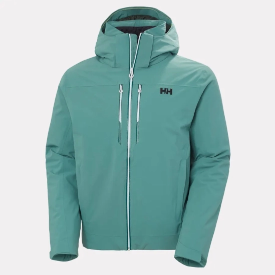 Helly Hansen Alpha LifaLoft Insulated Ski Jacket Opal green