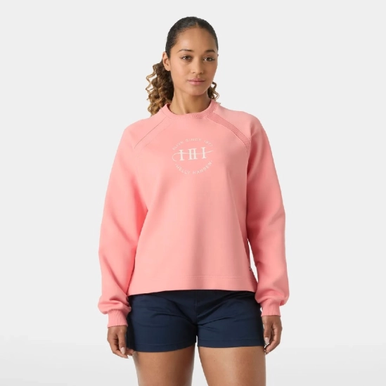 Helly Hansen Capri Sweatshirt coral dámská mikina