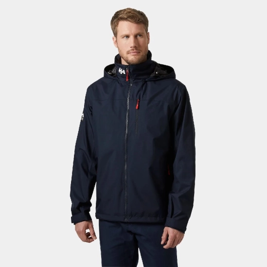 Helly Hansen Crew Hooded Sailing Jacket 2.0 Navy pánská bunda