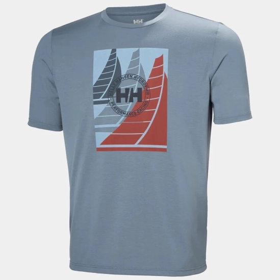 Helly Hansen HP Race Graphic Washed navy pánské tričko