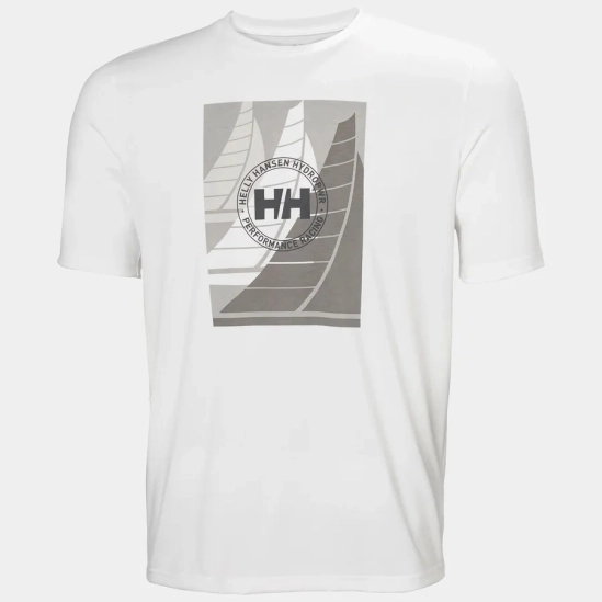 Helly Hansen HP Race Graphic White pánské tričko
