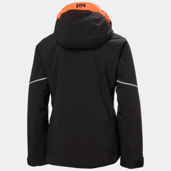 Helly Hansen Jewel Resort Ski Jacket JR Black dívčí lyžařská bunda