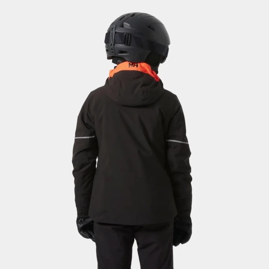 Helly Hansen Jewel Resort Ski Jacket JR Black dívčí lyžařská bunda