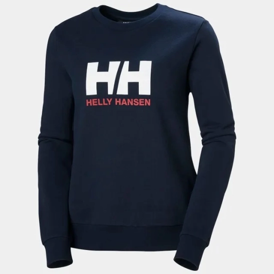Helly Hansen Logo Crew Sweatshirt 2.0 W Navy mikina