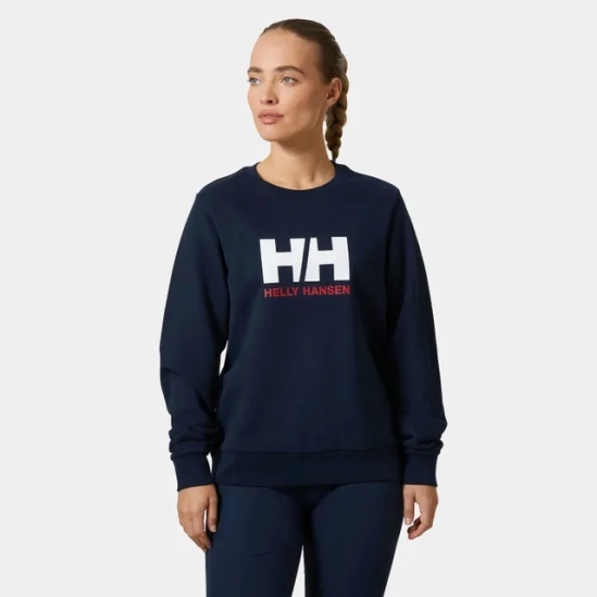 Helly Hansen Logo Crew Sweatshirt 2.0 W Navy mikina