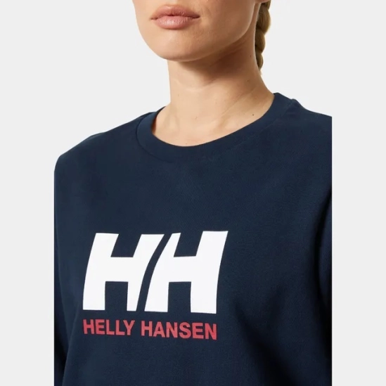 Helly Hansen Logo Crew Sweatshirt 2.0 W Navy mikina
