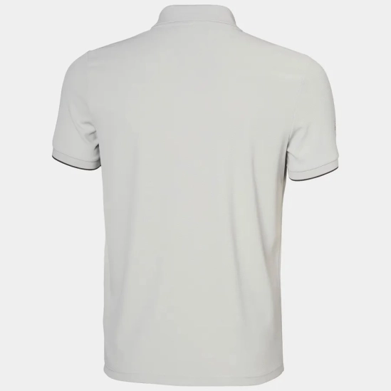Helly Hansen Ocean Polo 2.0 Grey fog pánské tričko