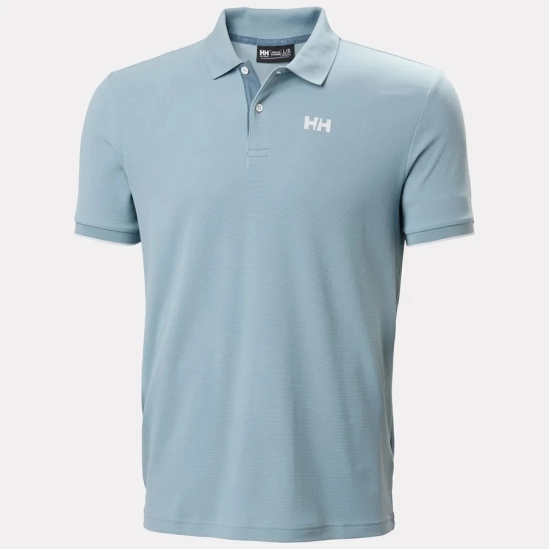 Helly Hansen Ocean Polo 2.0 windy blue pánské tričko