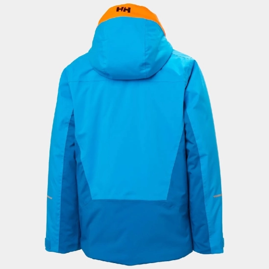 Helly Hansen Quest Jacket JR Neptune blue dětská lyžařská bunda