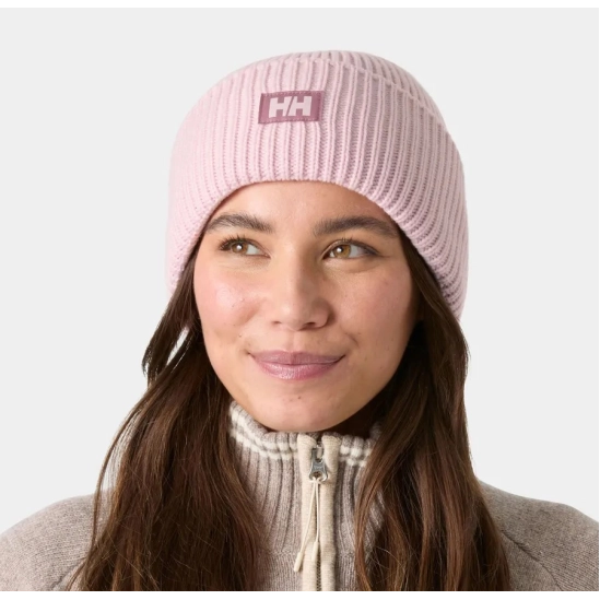Helly Hansen Rib Beanie Pink shake čepice