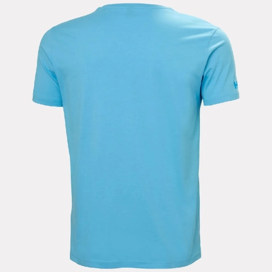 Helly Hansen Shoreline T-shirt 3.0 aqua pánské tričko