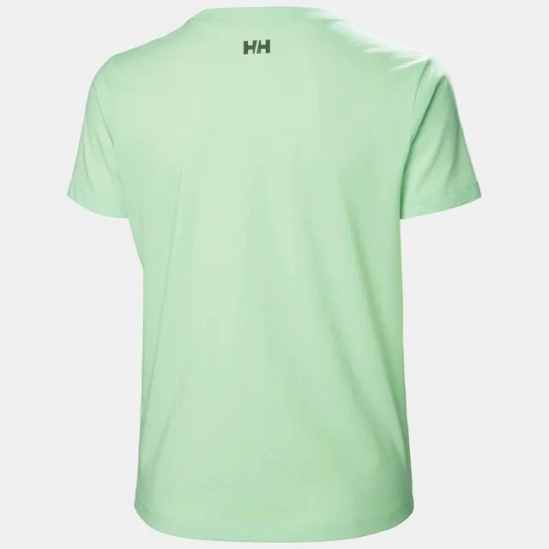 Helly Hansen Tech Logo T-shirt mint dámské tričko