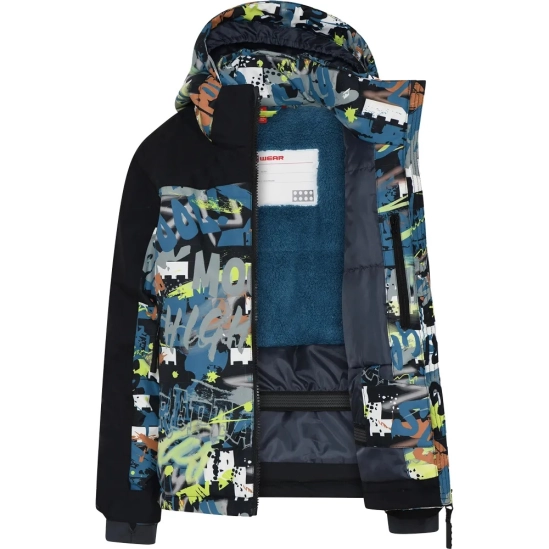Lego Wear JESTED 700 - 523 Dusty blue dětská lyžařská bunda