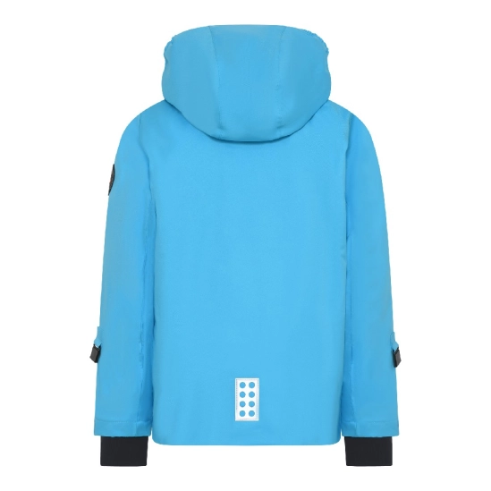 Lego Wear JESTED 716 - 527 Blue dětská lyžařská bunda