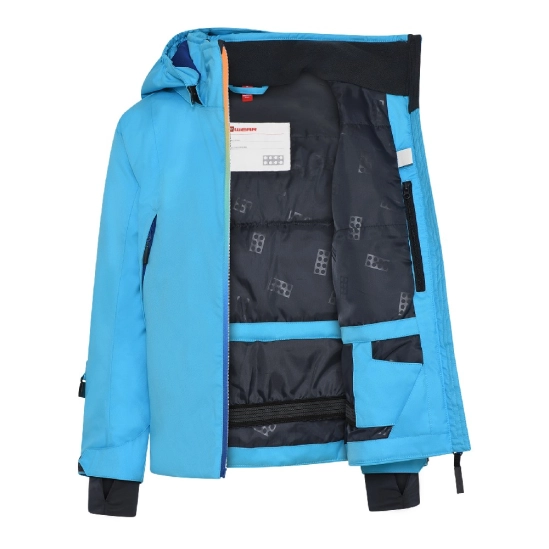 Lego Wear JESTED 716 - 527 Blue dětská lyžařská bunda