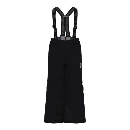 Lego Wear POWAI 708 black dětské lyžařské kalhoty