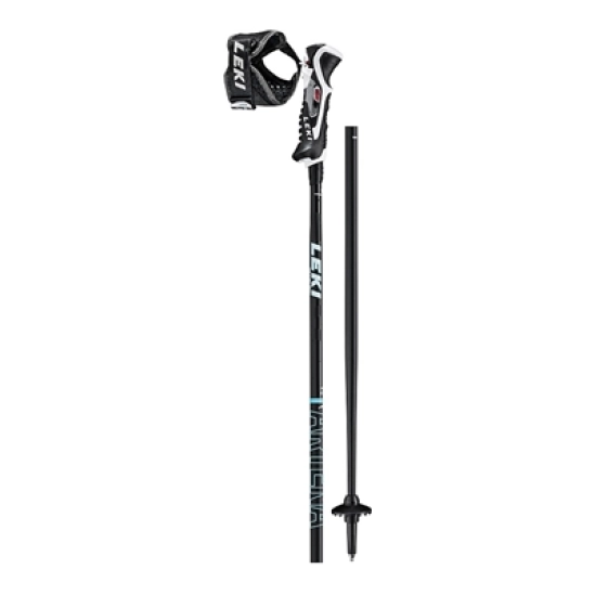 Leki Artena Airfoil 3D black-dark turquoise-white lyžařské hůlky